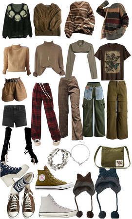 tons of Therian/grunge clothes