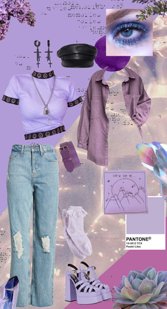 Purple crystal