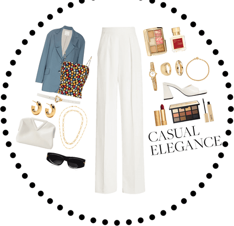 Casual Elegance in White