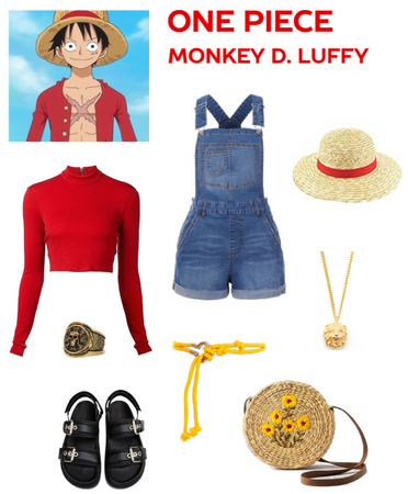 One Piece: Monkey D. Luffy Anime Inspired Outfit