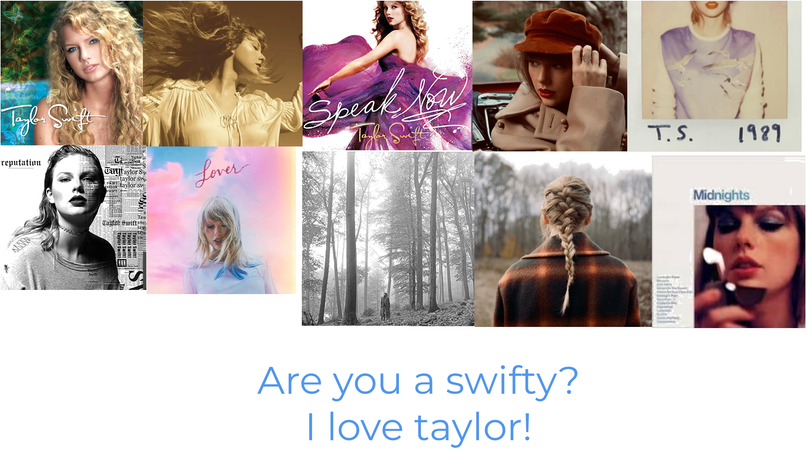 Taylor’s albums