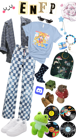 ENFP outfit moodboard