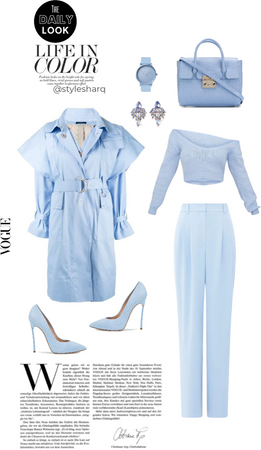 Mysteriously Baby Blue