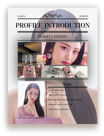 BLISSFUL | Bora Profile Introduction