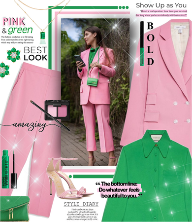 Pink & Green