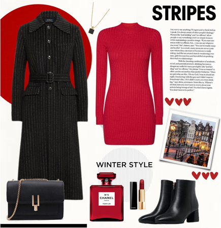 Pinstripes coat ❤️