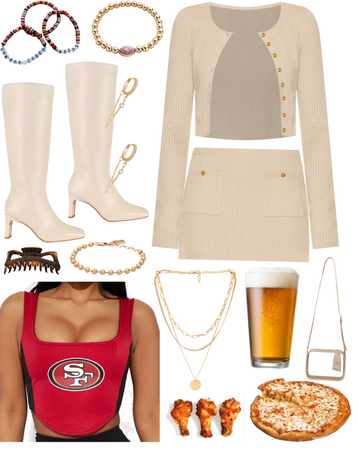 San Francisco 49ers Game Day Outfit