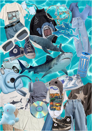 Shark inspired outfits