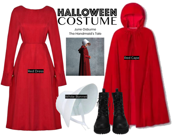 Halloween costume June Osborne the handmaids tale