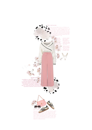cherry blossoms & cardigans