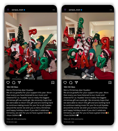 Christmas Instagram Post