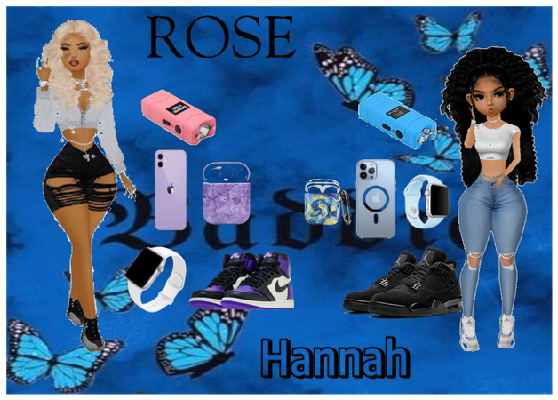 Pick an outfit between Rose and Hannah
