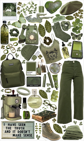 mossy green