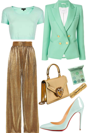 mint and gold
