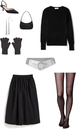 minimalist maxiskirt