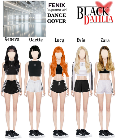 "supreme girl" black Dahlia dance civer