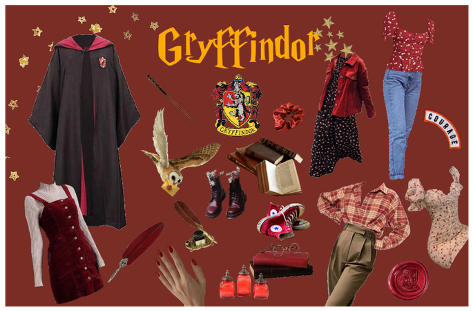 Gryffindor - Inspo for a hogwarts student