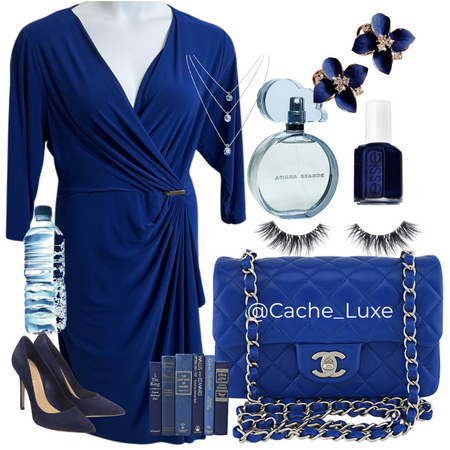 The Blue Dress @Cache_Luxe
