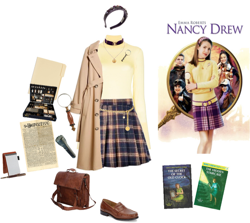 Nancy Drew 🗒🖋🔍🕵️‍♀️👞🧥🔦