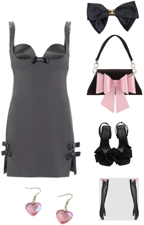 Black and Pink outfit