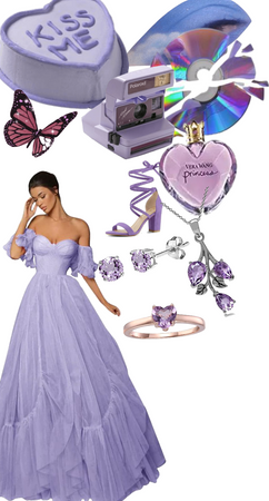 purple themed prom