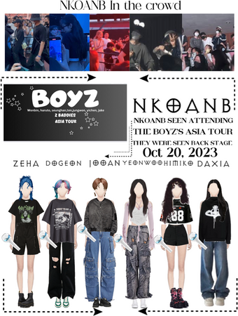 NKOANB - Attended The Boyz Concert