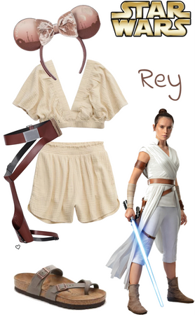 Star Wars Rey Skywalker Disney Bounding