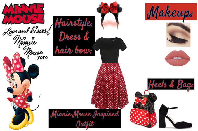 Minnie Mouse Inspired Outfit