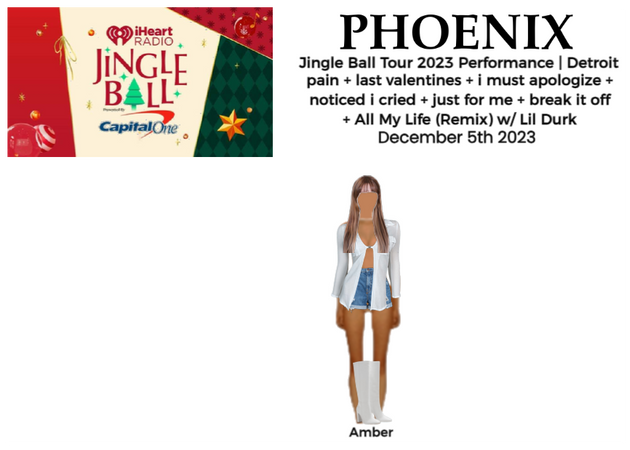 PHOENIX (피닉스) Amber Jingle Ball Tour Performance