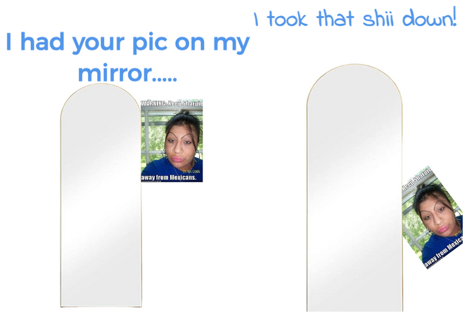 I had yor pic on my mirror song!!!