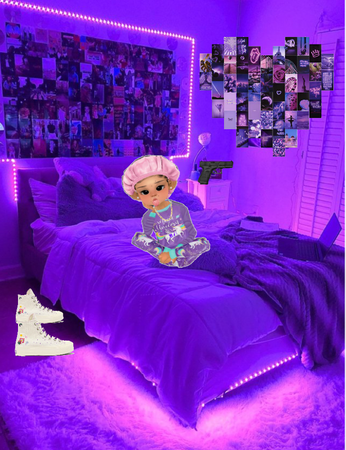 love my purple room