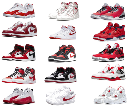 Red AND White Js