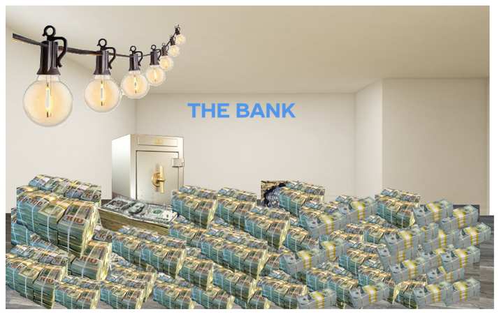 The safe of the my bank