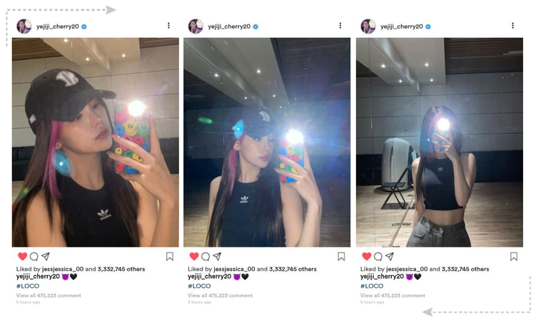 Crushes (호감) - [Yeji] Instagram Post/Update