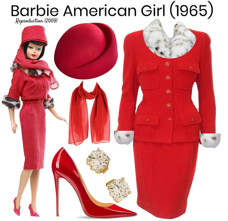 Barbie American girl repro outfit