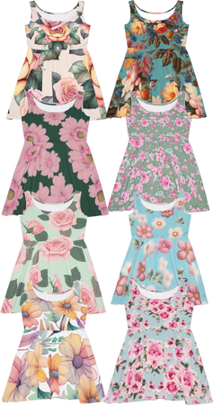 Cottagecore Aesthetic Floral Dresses by TBE