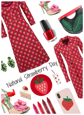 Strawberry Day! Strawberry Dresses