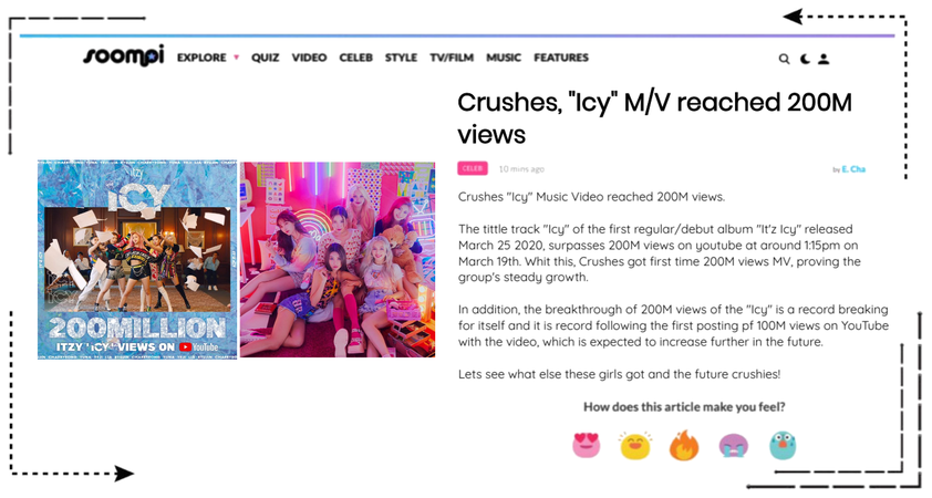 Crushes (호감) Soompi Article