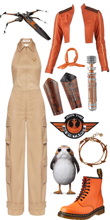 Star Wars OC—Orange Rebel