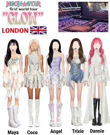 GLOW WORLD TOUR in London uk