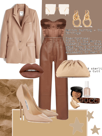 Brown Valentines date outfit