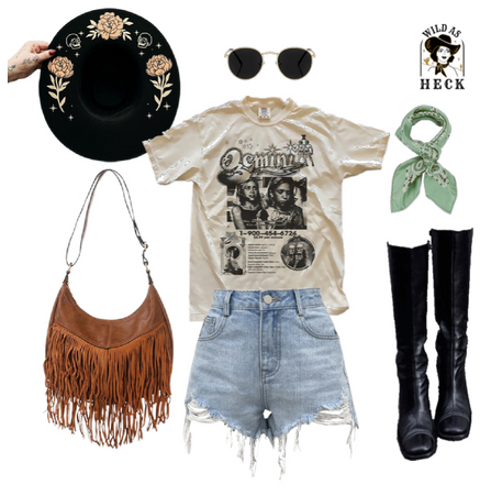 How to Style Wild As Heck's Nikki hat