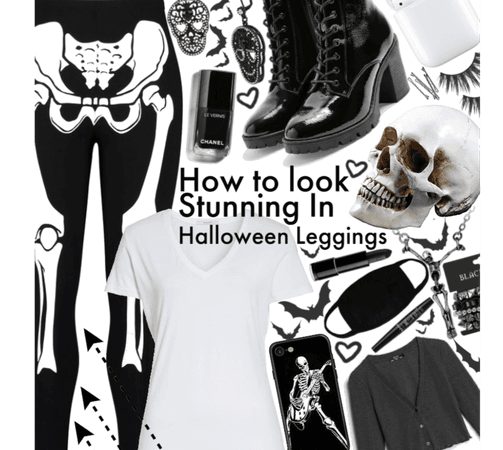 How to look stunning in hall9ween leggings