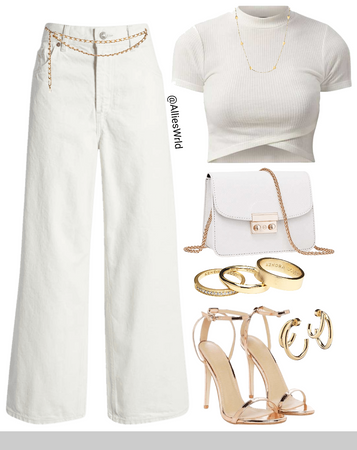 White and gold