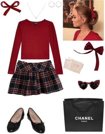 in red and chanel
