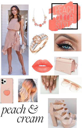 peaches and cream outfit