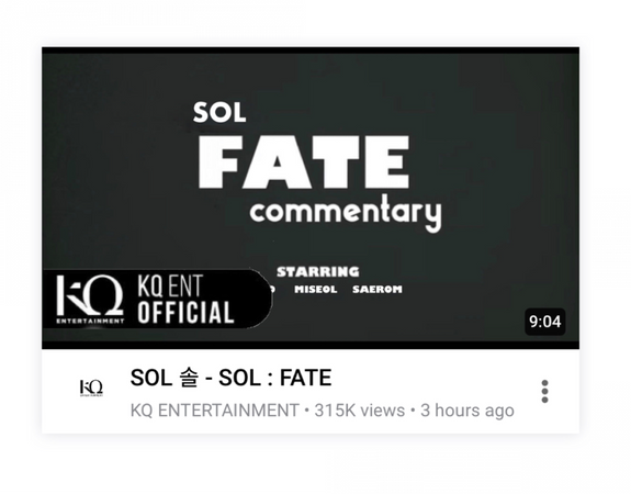 ORPHIC SOL (오르픽 솔) ‘SOL : FATE’ Film