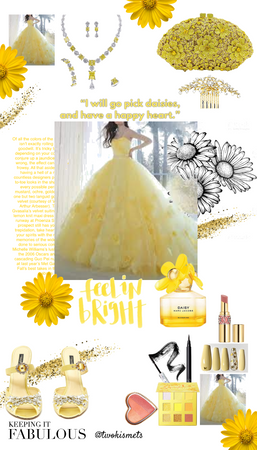 Kismet's Yellow Ball Gown