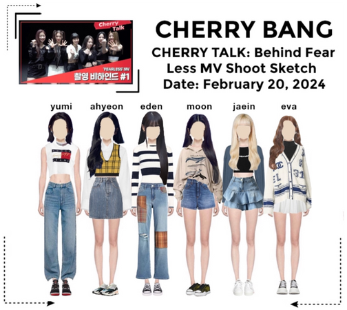 Cherry Bang CHERRY TALK: Behind Fear Less MV