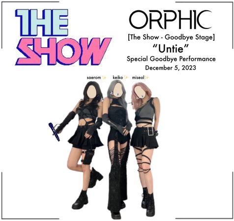 ORPHIC SOL (오르픽 솔) ‘UNTIE’ Special Stage